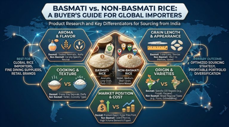 Basmati vs Non-Basmati Rice: A Buyer’s Guide for Global Importers basmati vs non basmati rice Product research