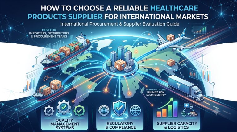 How to Choose a Reliable Healthcare Products Supplier for International Markets